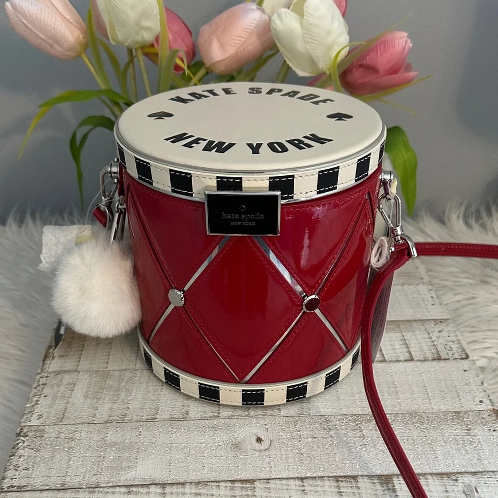 Nwt Kate spade oh what fun drum crossbody bag